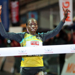 Vorjahressiegerin Cynthia Kosgei