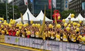 Frauen beim Deutsche Post Ladies Run. Foto: MMP